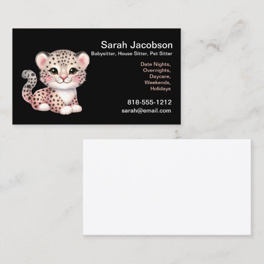 Visitekaartje (Voorkant / Achterkant)