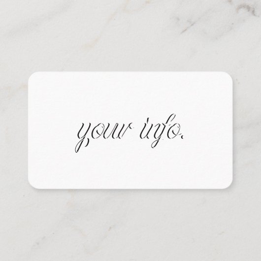 Visitekaartje (Achterkant)