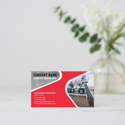 Visitekaartje (Staand voorkant)