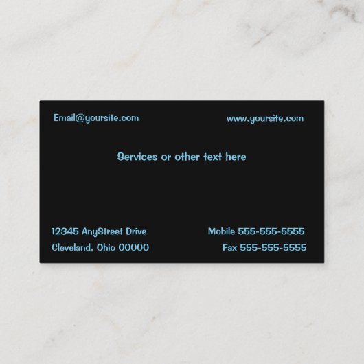 Visitekaartje (Achterkant)