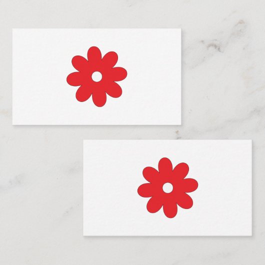 Visitekaartje (Voorkant / Achterkant)