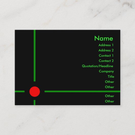 Visitekaartje (Voorkant)