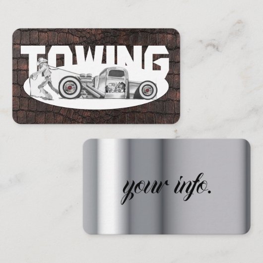 Visitekaartje (Voorkant / Achterkant)