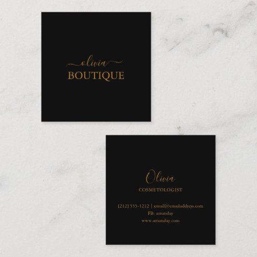 Visitekaartje (Voorkant / Achterkant)