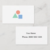 Visitekaartje (Voorkant / Achterkant)