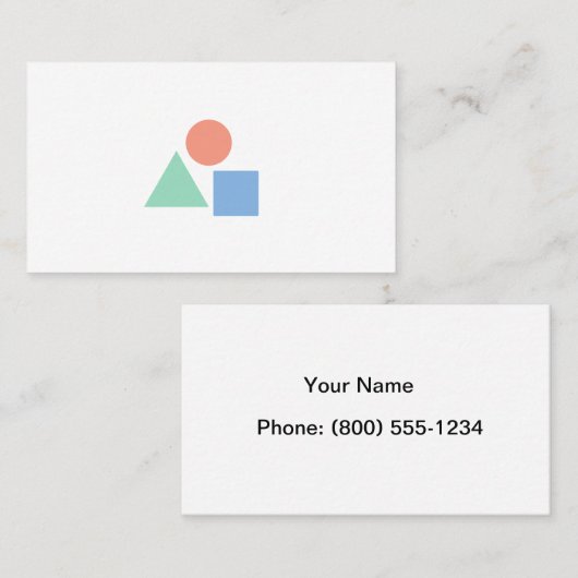 Visitekaartje (Voorkant / Achterkant)