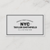  Visitekaartje (Voorkant)