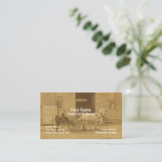 Visitekaartje (Staand voorkant)