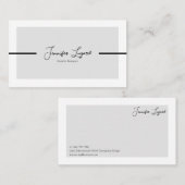 Visitekaartje (Voorkant / Achterkant)