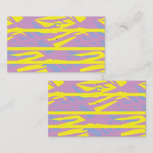 Visitekaartje (Voorkant / Achterkant)