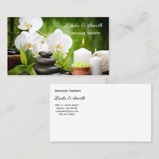 visitekaartje (Voorkant / Achterkant)