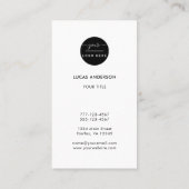 Visitekaartje (Achterkant)