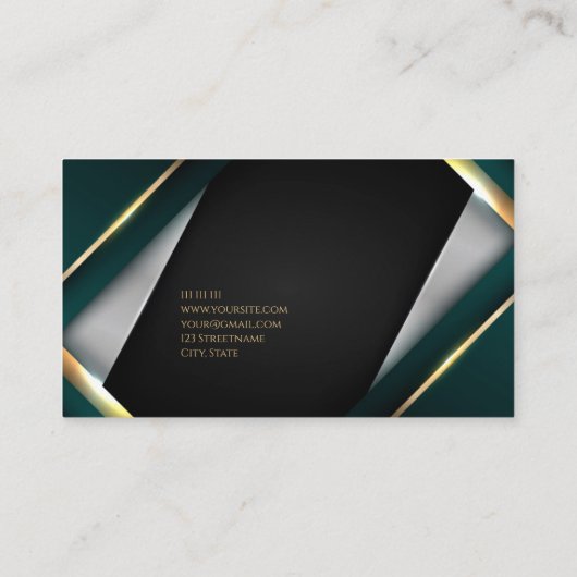 Visitekaartje (Achterkant)