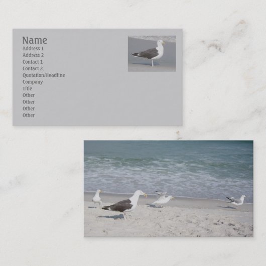 Visitekaartje (Voorkant / Achterkant)