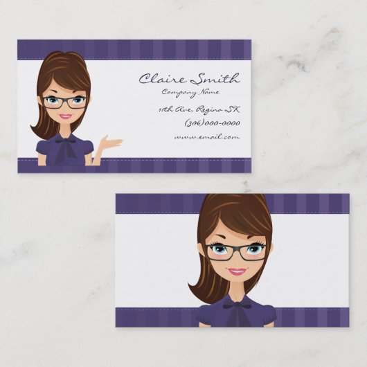 Visitekaartje (Voorkant / Achterkant)