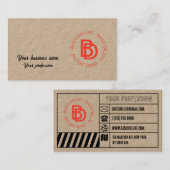  Visitekaartje (Voorkant / Achterkant)