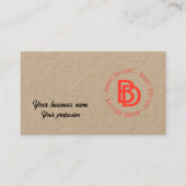  Visitekaartje (Voorkant)