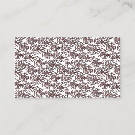 Visitekaartje (Achterkant)