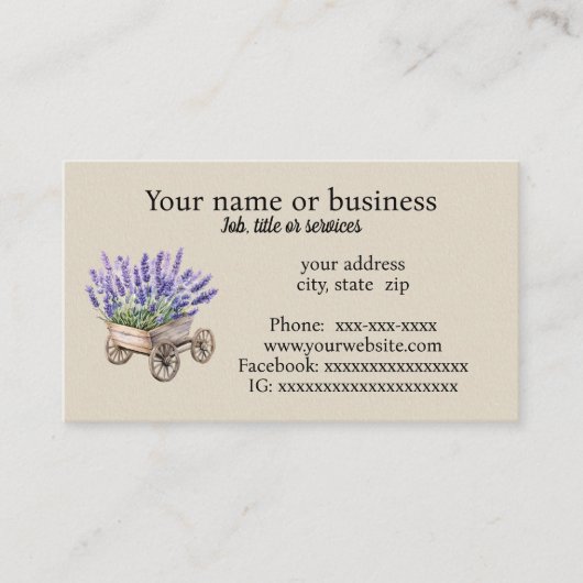 Visitekaartje (Voorkant)