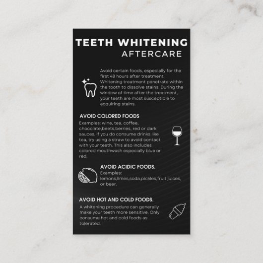 Visitekaartje (Achterkant)