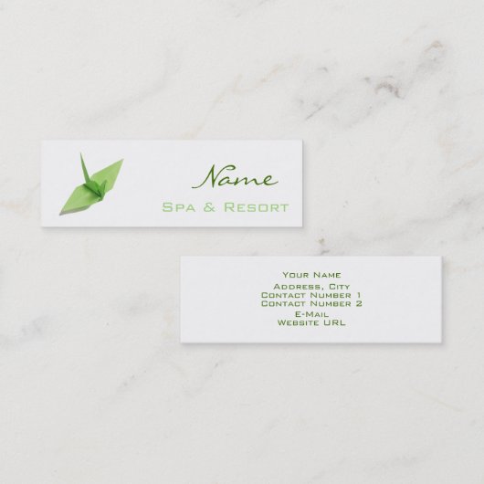 Visitekaartje (Voorkant / Achterkant)