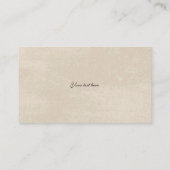 Visitekaartje (Achterkant)