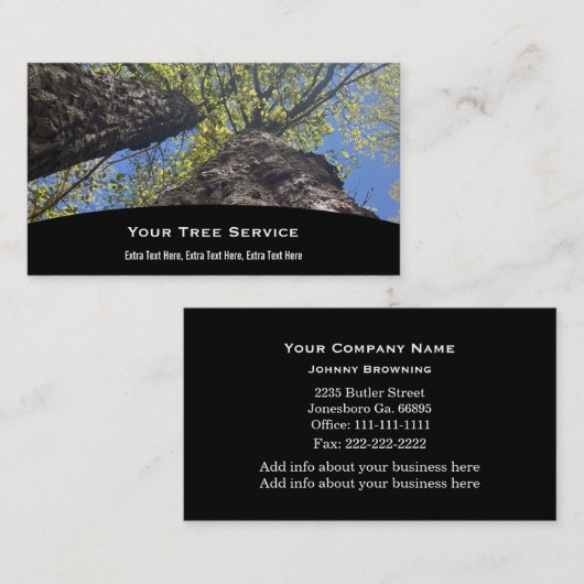 Visitekaartje (Voorkant / Achterkant)