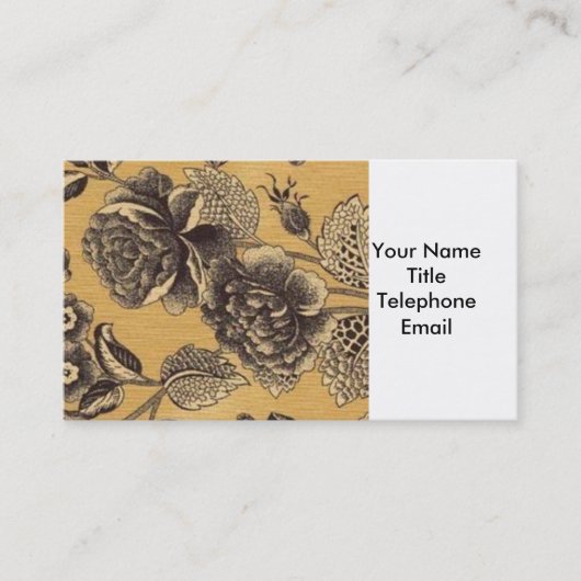 Visitekaartje (Voorkant)