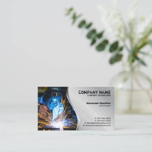 Visitekaartje (Staand voorkant)