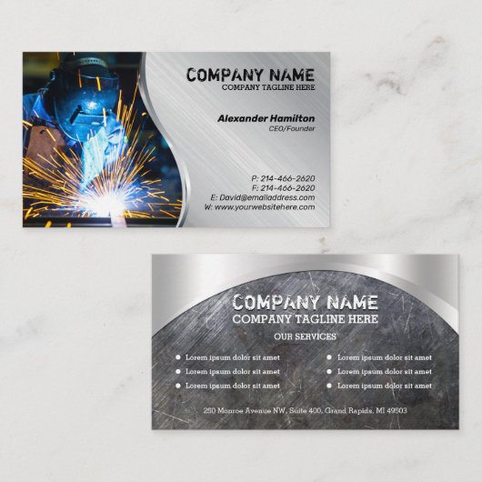 Visitekaartje (Voorkant / Achterkant)