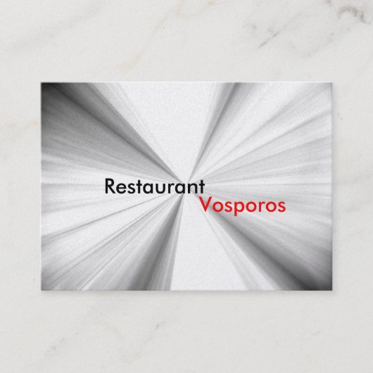 Visitekaartje (Voorkant)