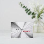 Visitekaartje (Staand voorkant)