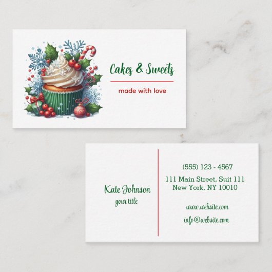 Visitekaartje (Voorkant / Achterkant)