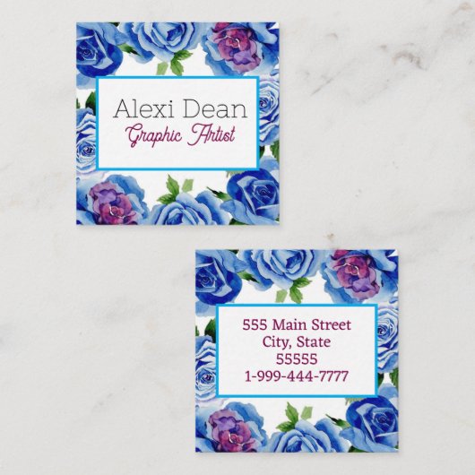 Visitekaartje (Voorkant / Achterkant)