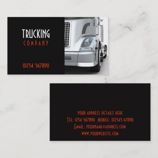 Visitekaartje (Voorkant / Achterkant)