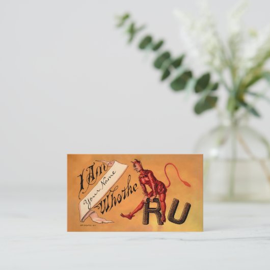  Visitekaartje (Staand voorkant)