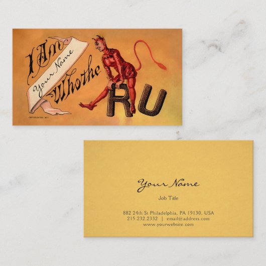  Visitekaartje (Voorkant / Achterkant)