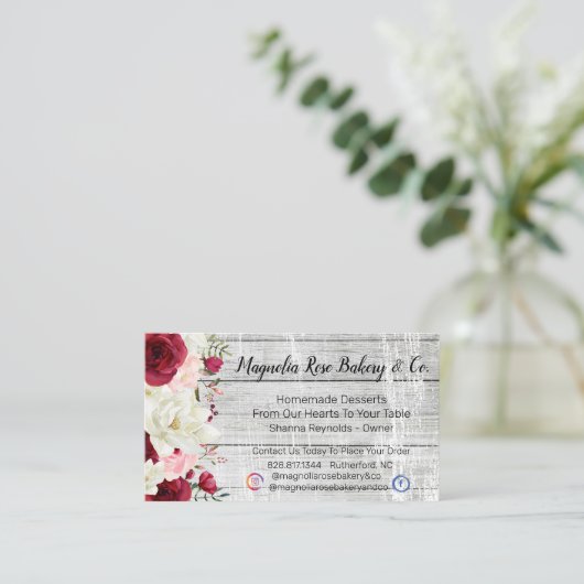 Visitekaartje (Staand voorkant)