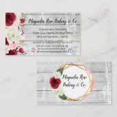 Visitekaartje (Voorkant / Achterkant)