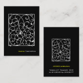 Visitekaartje (Voorkant / Achterkant)