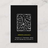 Visitekaartje (Achterkant)