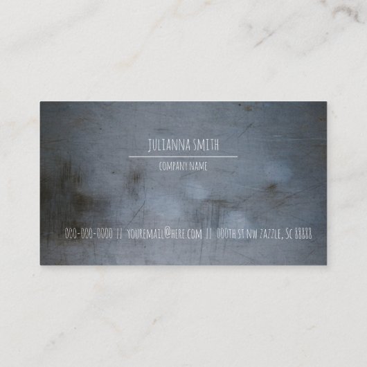 Visitekaartje (Achterkant)