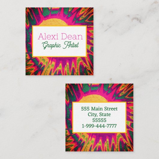 Visitekaartje (Voorkant / Achterkant)