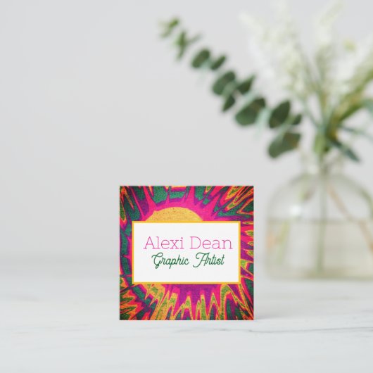 Visitekaartje (Staand voorkant)