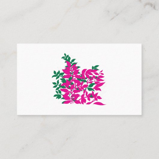 Visitekaartje (Achterkant)