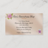  Visitekaartje (Achterkant)