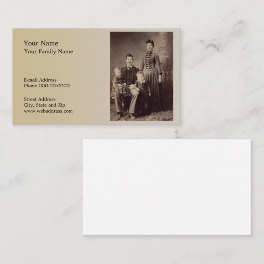 Visitekaartje (Voorkant / Achterkant)