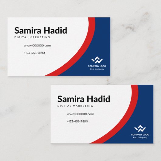 Visitekaartje (Voorkant / Achterkant)