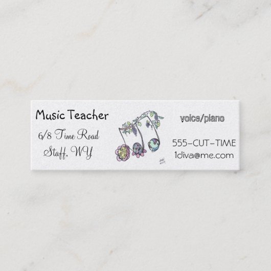 visitekaartje (Voorkant)