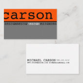 Visitekaartje (Voorkant / Achterkant)